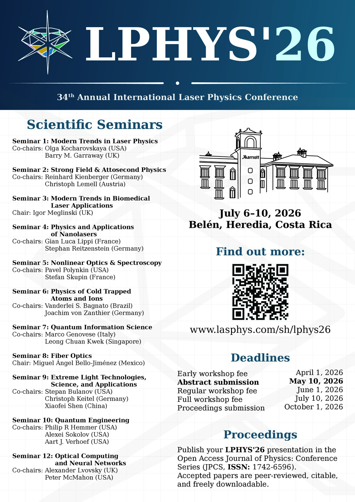 LPHYS'26 Conference Poster
